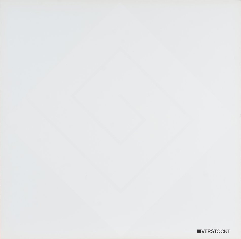Mark Verstockt — Portofolio cover, with name of the artist, but no other information