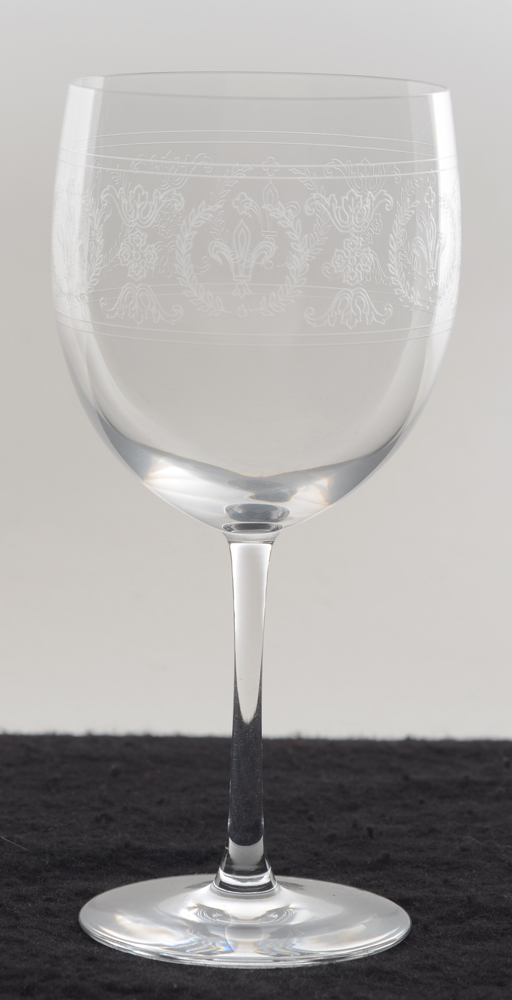 Val Saint-Lambert Laeken wine glass — Verre à vin blanc modèle Laeken