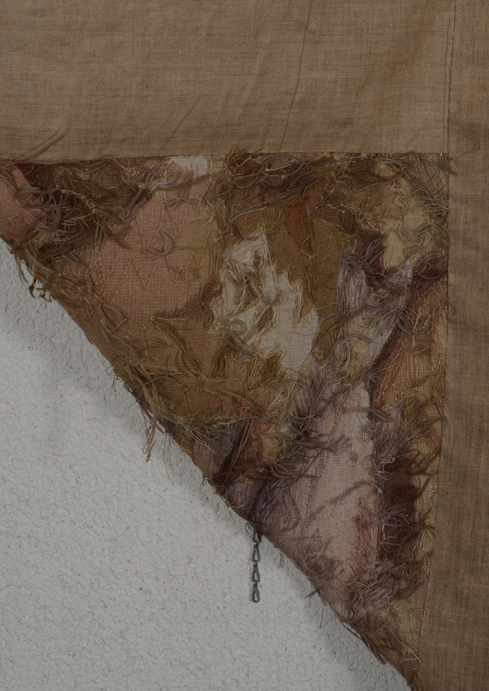 Ernest Albert — Back of the tapestry showing the technique used.