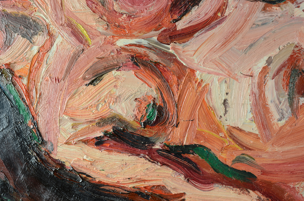 Godfried Vervisch — Detail of the paint structure
