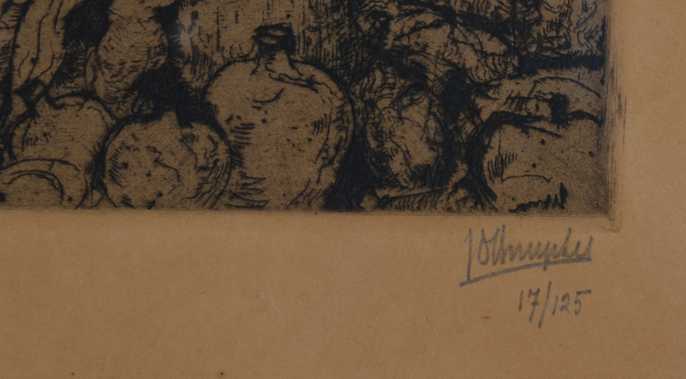 Jules De Bruycker Rouen Cathédrale — Signature and edition