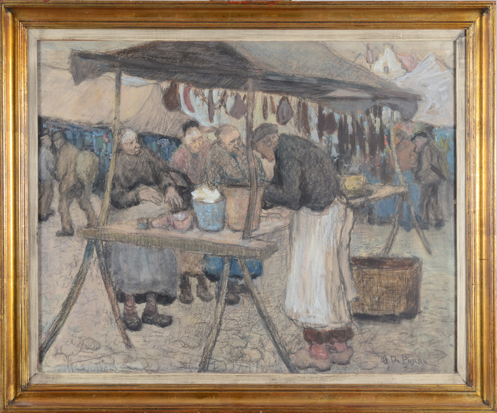 Clément De Porre — The drawing in its frame