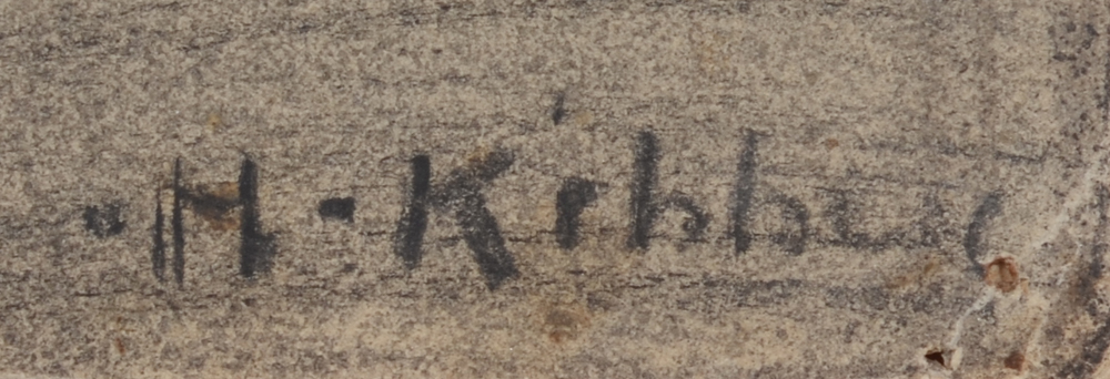 Helen Kibby — Signature of the artist bottom right