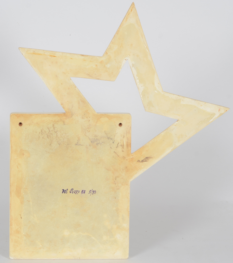 Lucio del Pezzo — Back of the work
