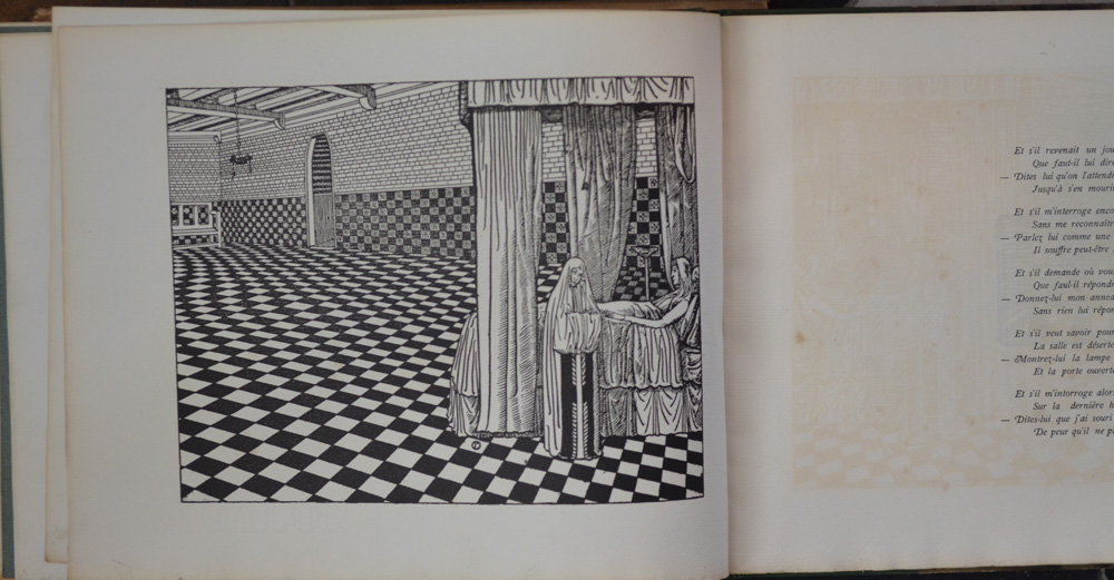 Maurice Maeterlinck and Charles Doudelet Douze Chansons 1896 — Another example of one of the illustrations