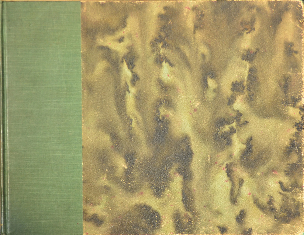 Maurice Maeterlinck and Charles Doudelet Douze Chansons 1896 — The hardcover of the book, original soft cover preserved.