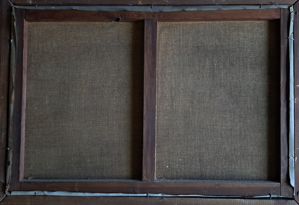 Hector De Praet — Back of the canvas