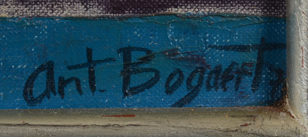 Toon (Antoon) Bogaert — Signature and date bottom right