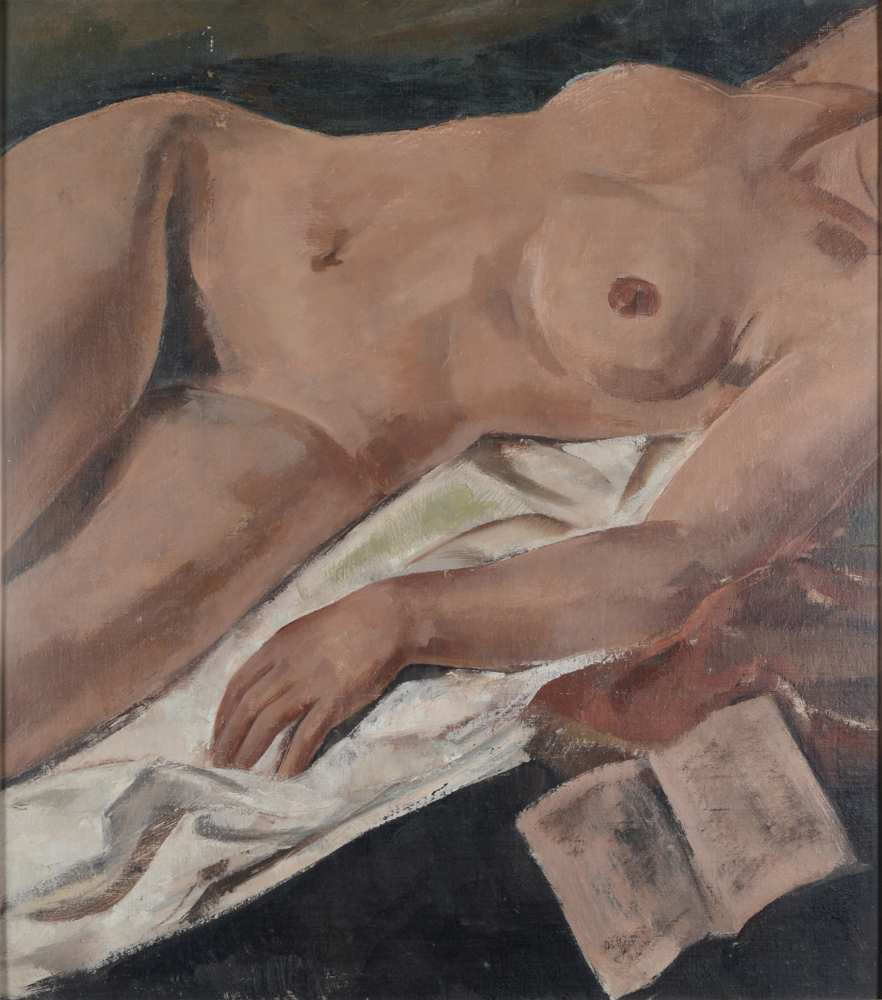 Van Cauwenberghe Jeanne large nude study — <p>test2</p>
