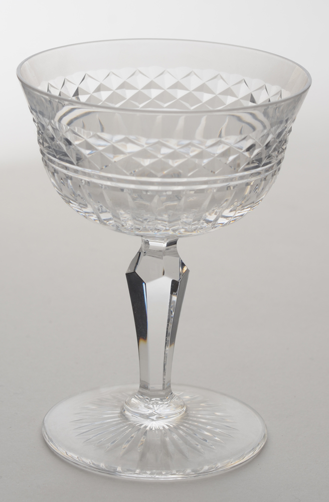 Val Saint-Lambert — Coupe à champagne du modèle Calvados