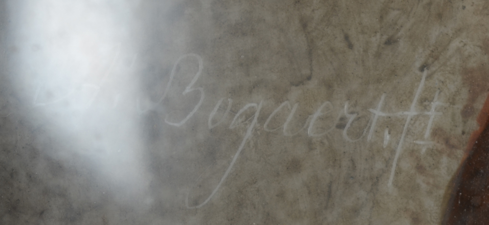 A. Bogaert The Man with the Golden Earring — Signature