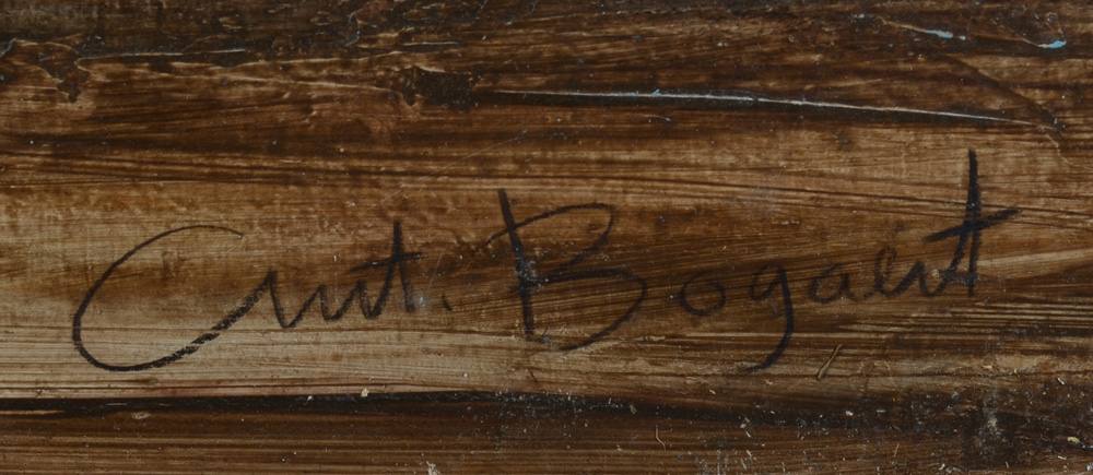 Toon (Antoon) Bogaert — Signature of the artist bottom right