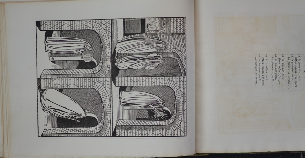 Maurice Maeterlinck and Charles Doudelet Douze Chansons 1896 — A couple of illustrations are vertical in stead of horizontal