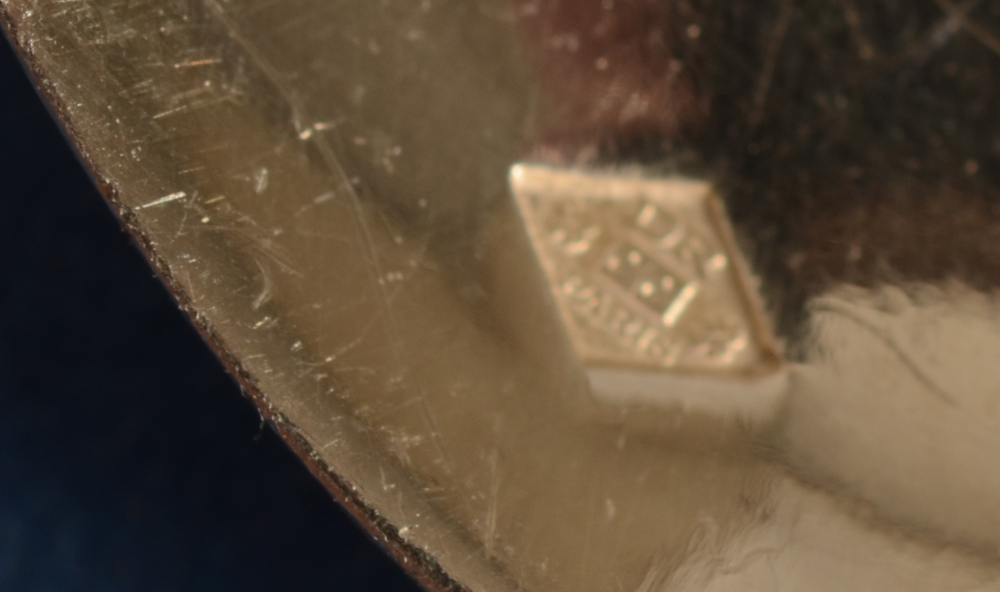 Roussel Fils et Cie (Paris) — Each piece marked withmakers mark and alloy mark