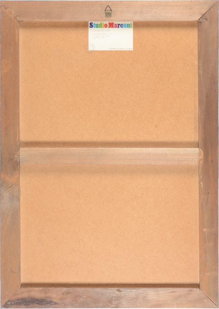 Gianfranco Pardi — Back of the drawing