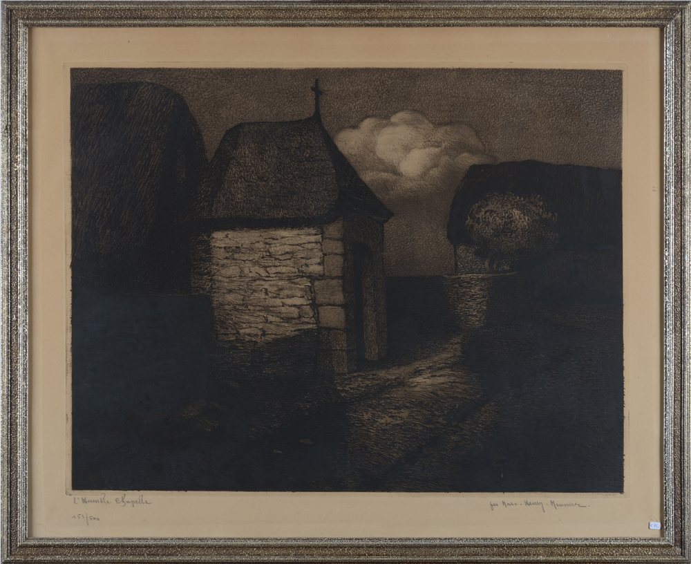 Marc-Henry Meunier — Grande eau-forte, signée, titrée et justifiée