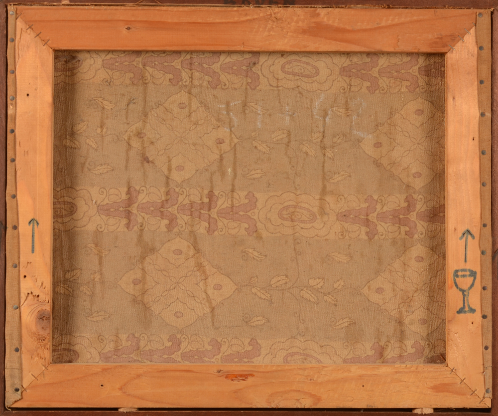 Robert Aerens — Back of the canvas
