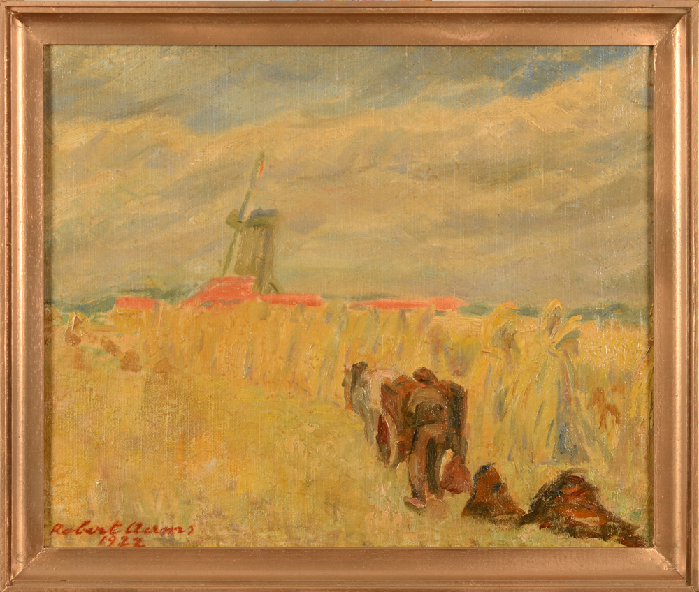 Robert Aerens — The painting in its frame