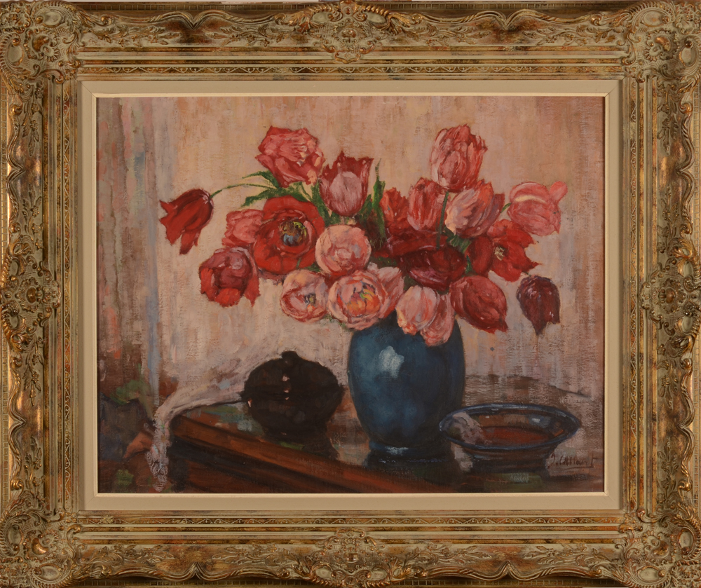 Jacques Allaert, attributed to — The painting in its ornate frame