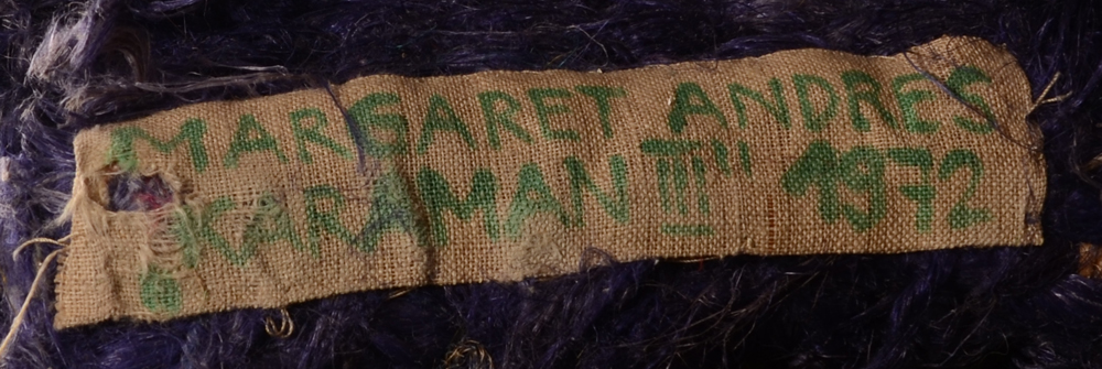 Margaret Andres — Signature on another piece