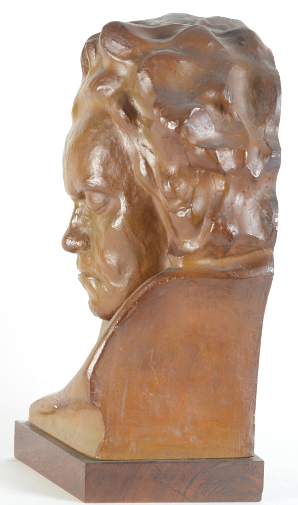 Jan Anteunis — Side view with the signature.