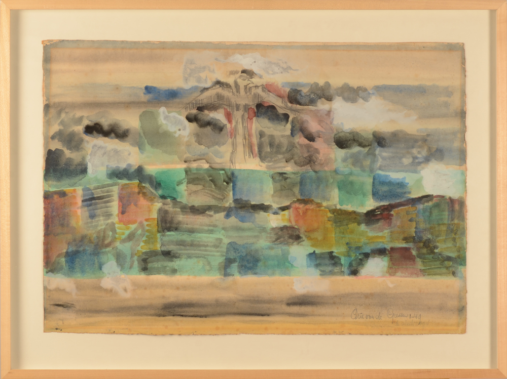 Arie Van de Giessen — The work in its modern frame