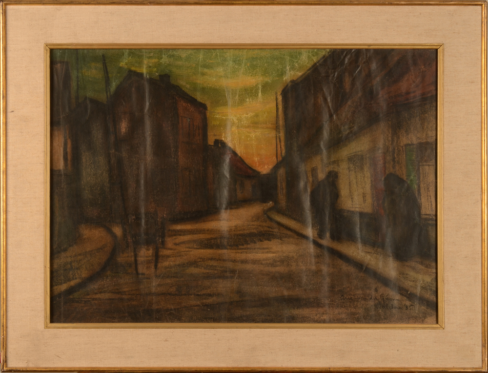 Arie Van de Giessen — The drawing in its frame