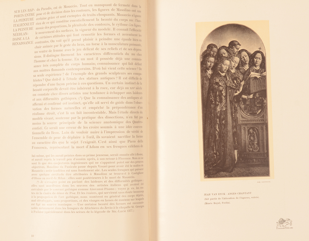 L'Art Flamand et Hollandais 1904 — Detail of an article