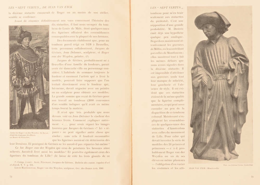 Art Flamand et Hollandais 1907 — Detail article Van Eyck, February