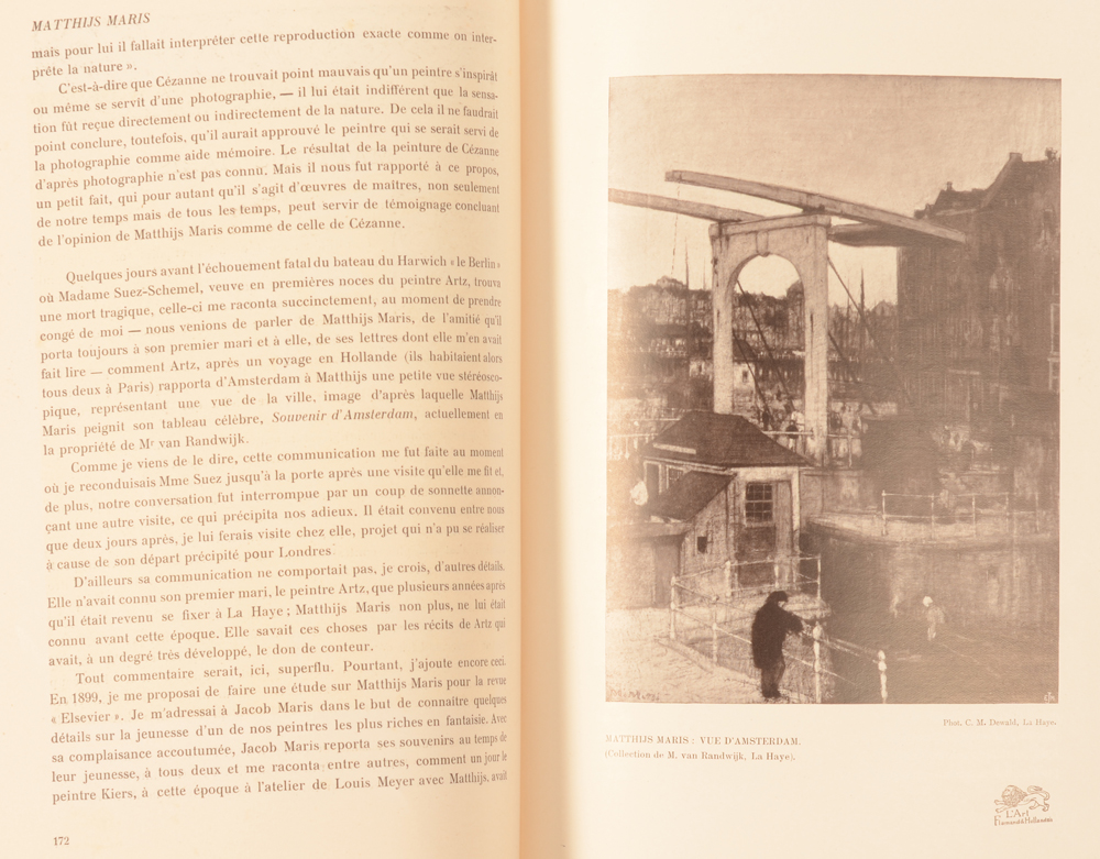 Art Flamand et Hollandais 1908 — Detail of the may issue
