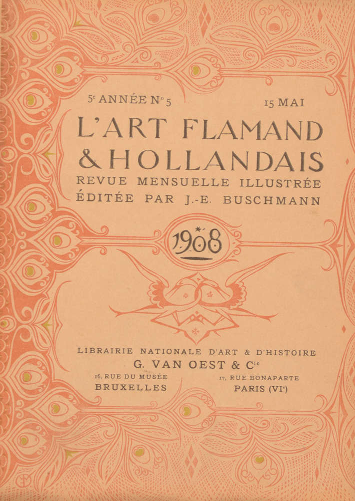 Art Flamand et Hollandais 1908 — May issue loose