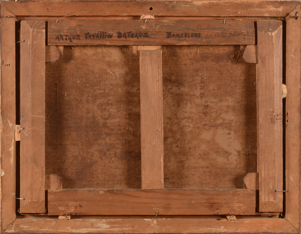 Arthur Willaert Bateaux Barcelone — Backside