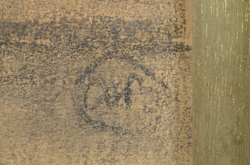 Albert Baertsoen — Detail of the monogram signature
