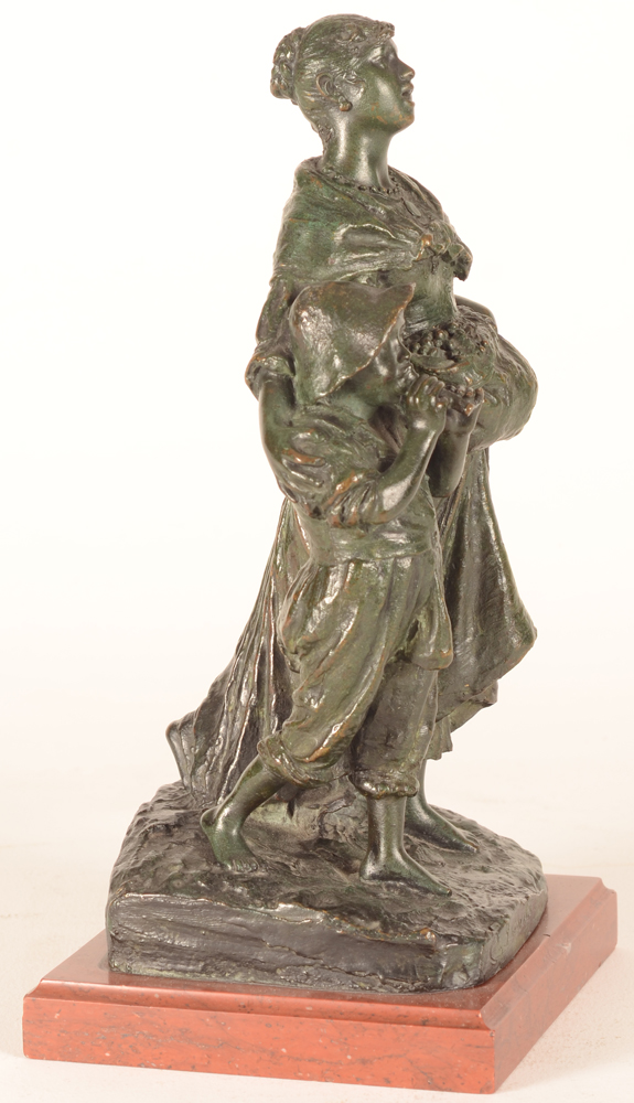Constantino Barbella — Side view of the Italian Bronze