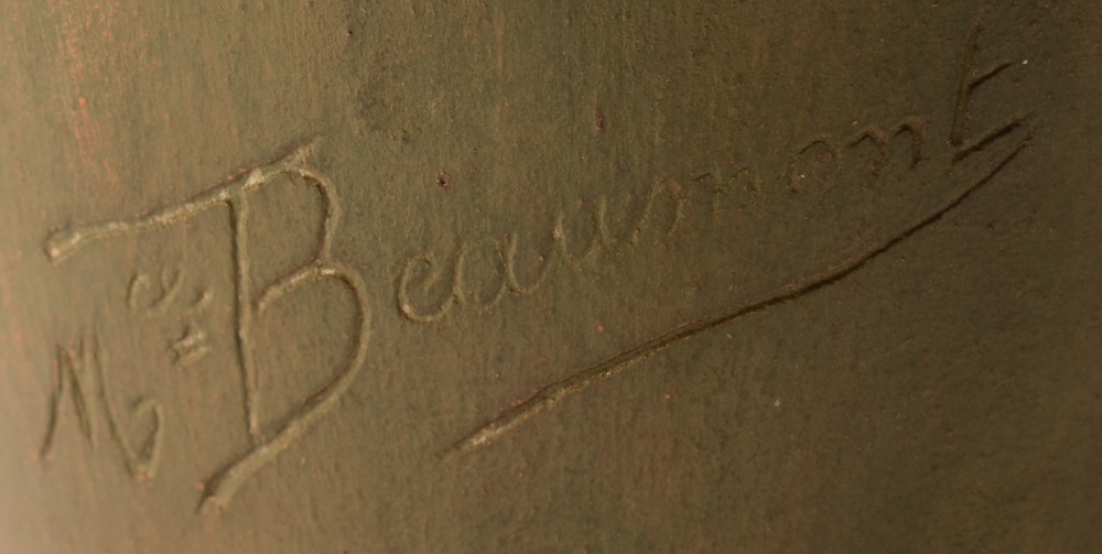 M. Cl. Beaumont — Although signed in full, we could not indentify the (possibly female?) author of this piece.