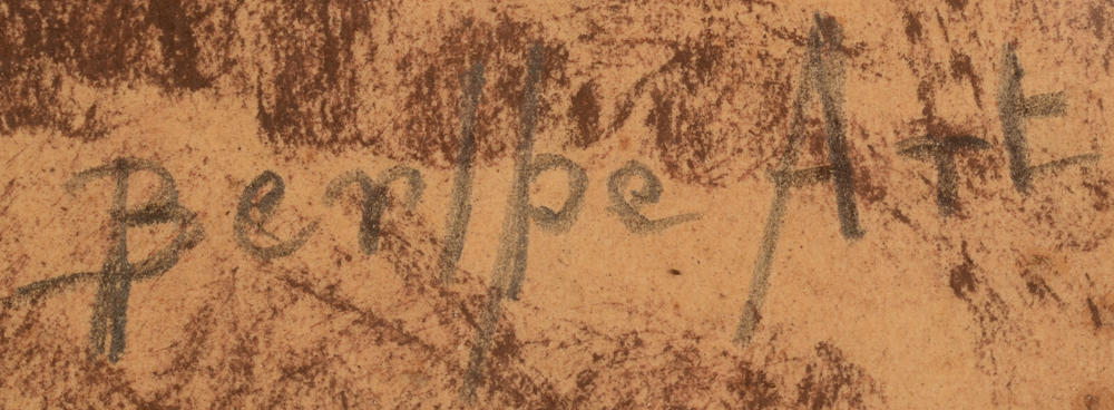 Berthe Art — Signature of the artist in pencil, bottom right