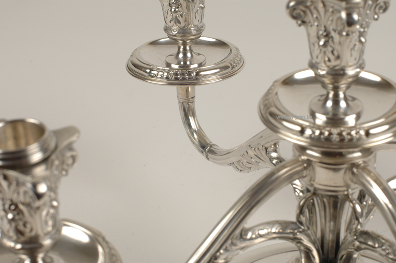 Bourdon candelabra, detail.