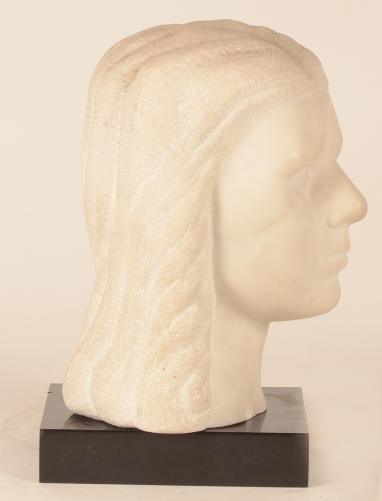 Roger Bracke and Oscar Poelman — Profile of the bust, turned to the right