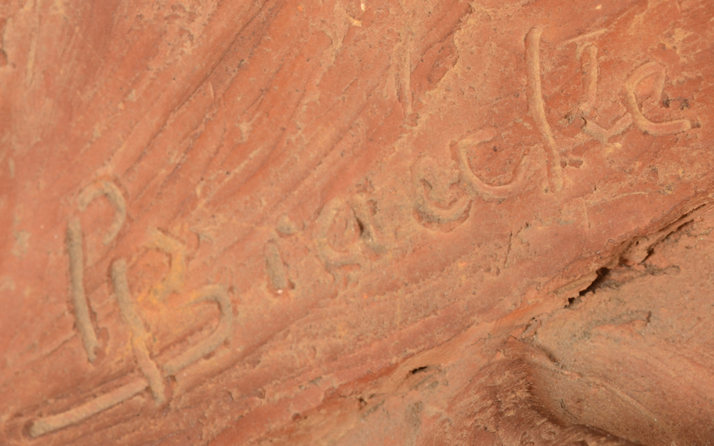 Pierre Braecke — Signature near the base