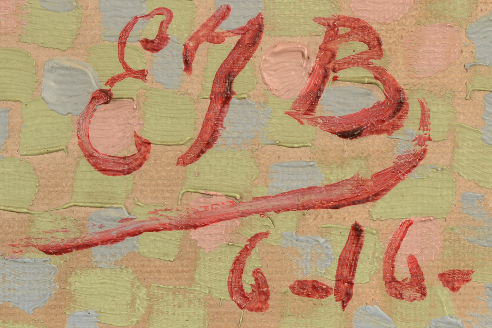 Emile Jean Braun — Monogram signature and date bottom right