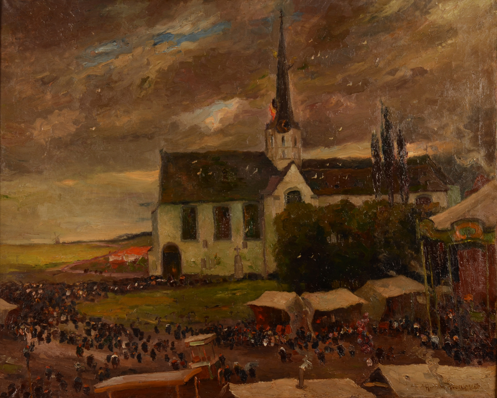 Herman Broeckaert — the painting without its frame