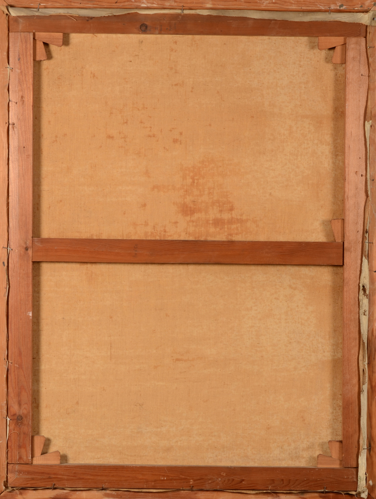 Herman Broeckaert — Back of the canvas