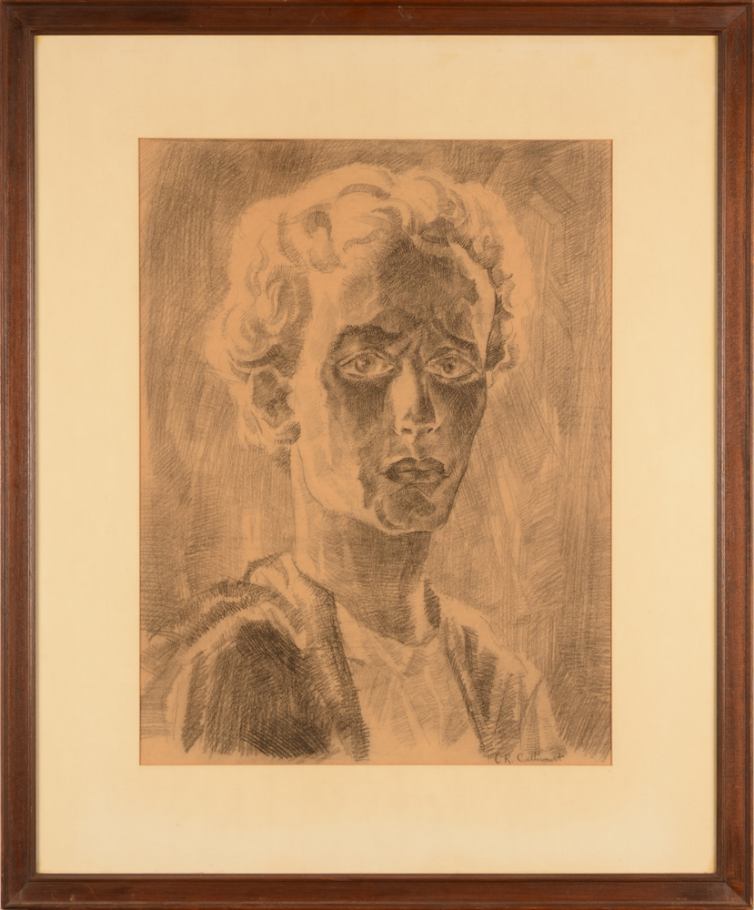 Charles-René Callewaert — The drawing in its frame