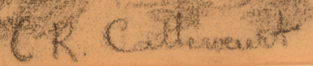Charles-René Callewaert — Signature of the artist, bottom right