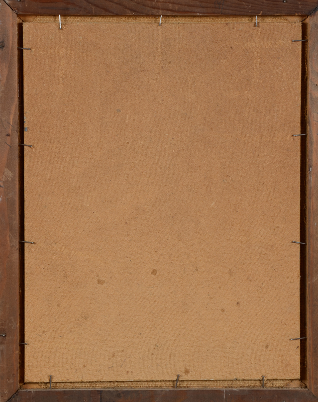Jules-Marie Canneel — Back of the painting.