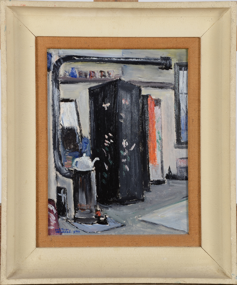 Jules-Marie Canneel — The painting with its original frame.
