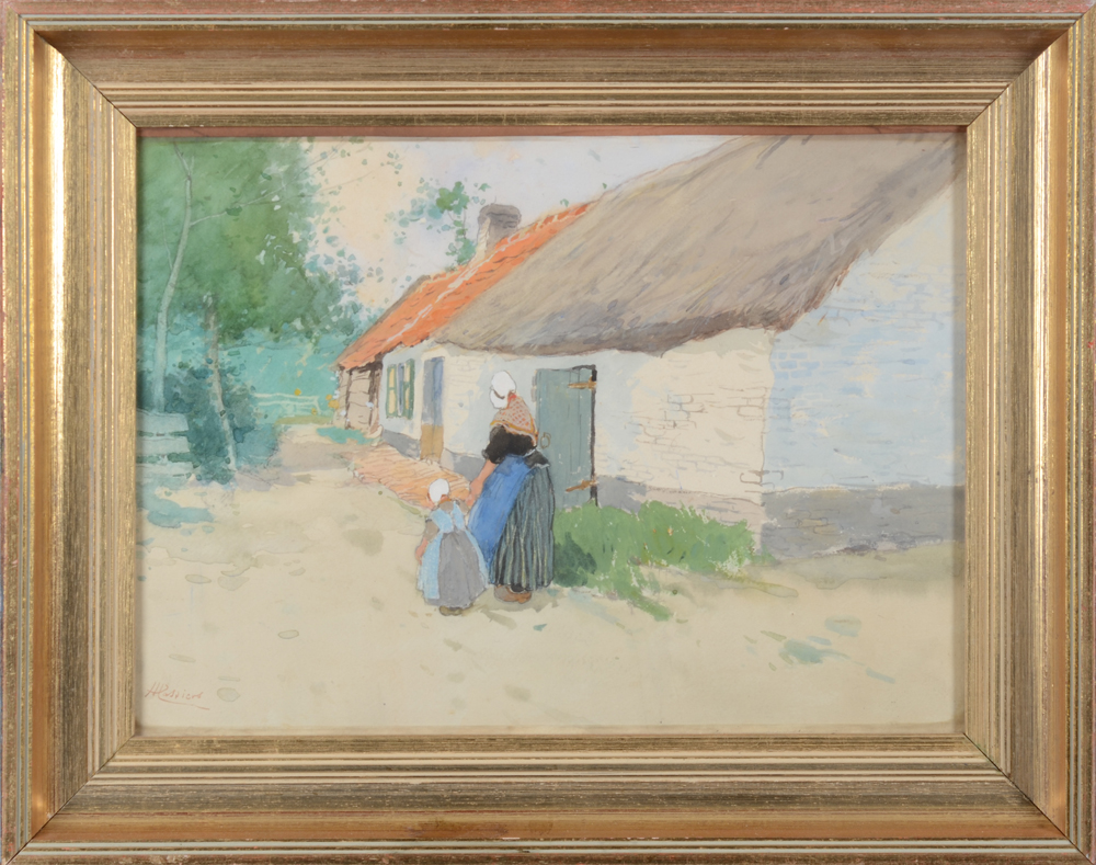 Henri Cassiers — The work in its modern frame