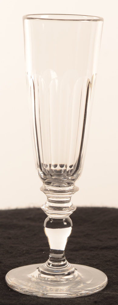 Champagne flute glass baluster — <p>Flûte à champagne verre balustre</p>