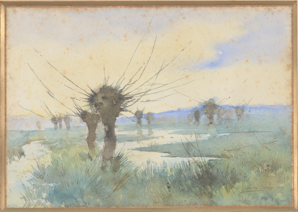 Nestor Outer Landscape  — Painting without passe-partout&nbsp;