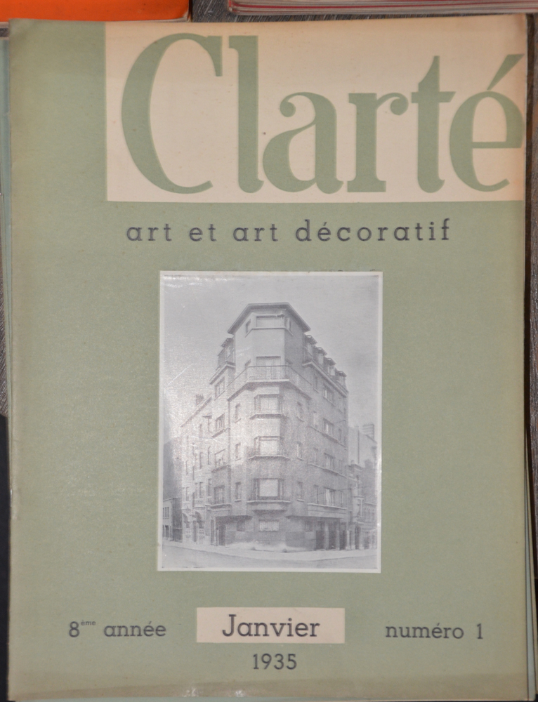 Clarté art et art décoratif — cover of one of the magazines